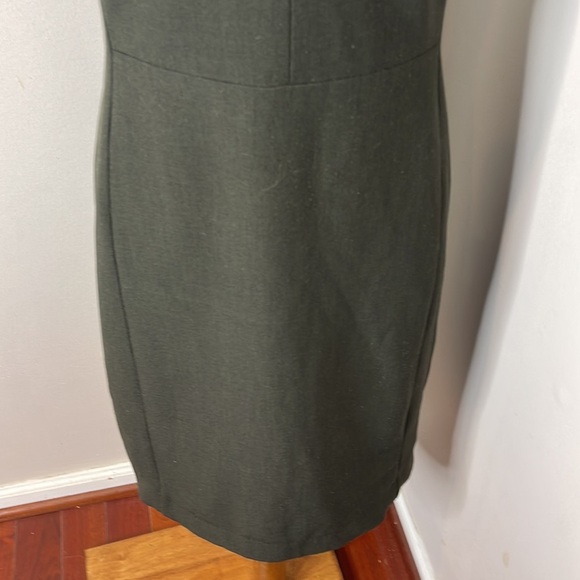 M.M. LaFleur Kale Olive Green Aditi Dress - Picture 8 of 12